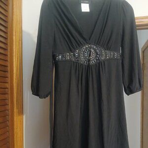 Black B.Smart size 3/4 short dress